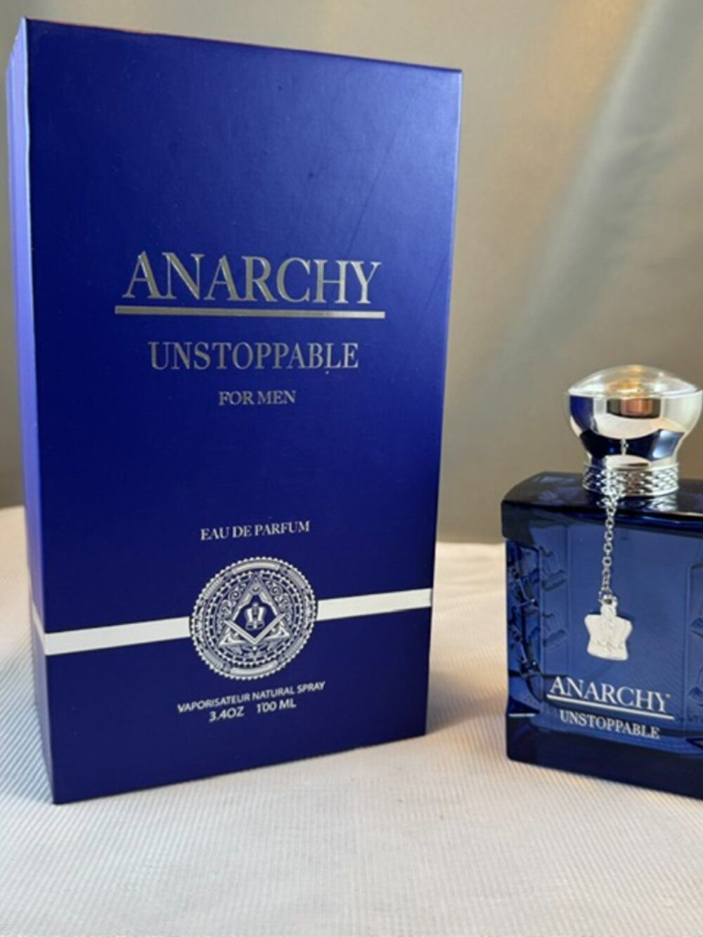 King of Kings Anarchy Unstoppable EDP Men's Spray 3.4oz New in Open Box $150